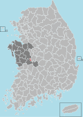 South Chungcheong-Gyeryong